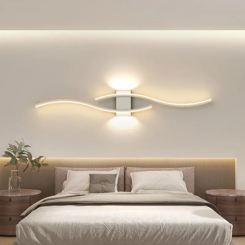 DARHYN Minimalist LED Strip Wall Lamp - Smart Dimmable Modern Wall Light
