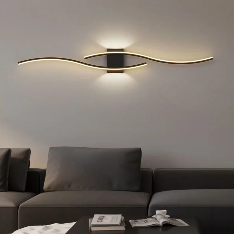 DARHYN Minimalist LED Strip Wall Lamp - Smart Dimmable Modern Wall Light
