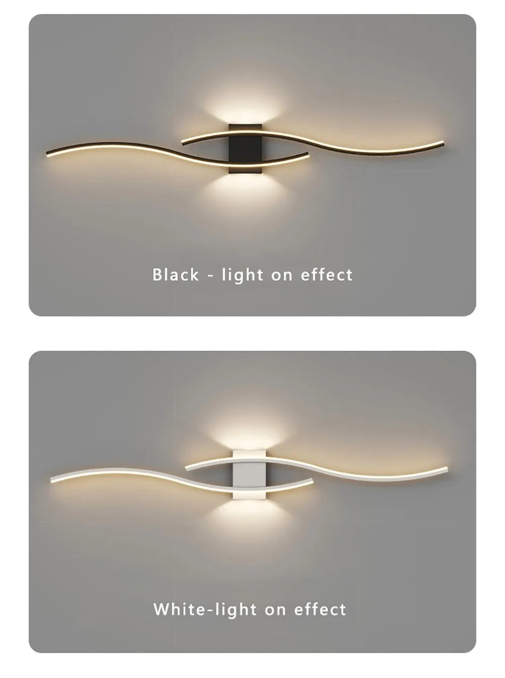 DARHYN Minimalist LED Strip Wall Lamp - Smart Dimmable Modern Wall Light