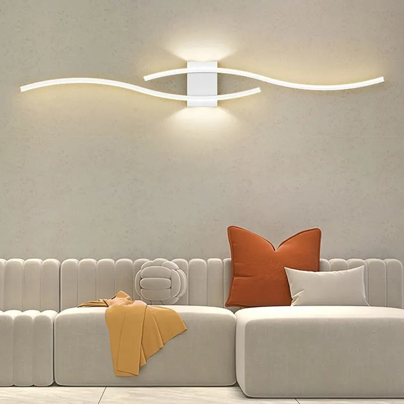 DARHYN Minimalist LED Strip Wall Lamp - Smart Dimmable Modern Wall Light