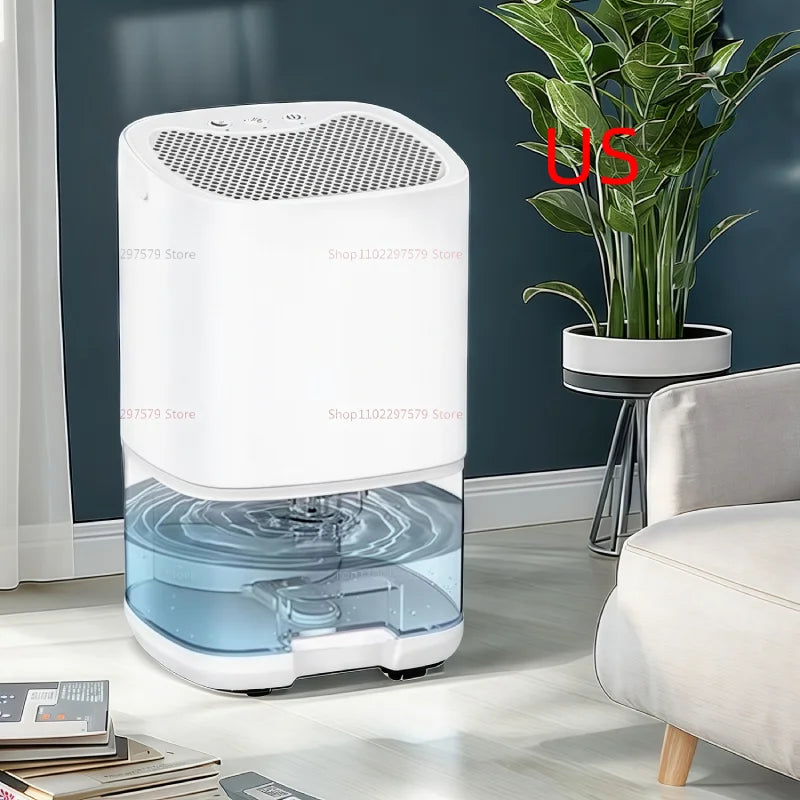 Smart Portable Air Purifier & Dehumidifier - Silent Multi-Function Home Air Treatment Device