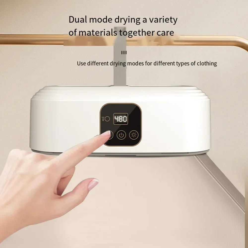 Portable Electric Clothes Dryer - Compact Foldable Mini Dryer for Apartments, Travel & RVs