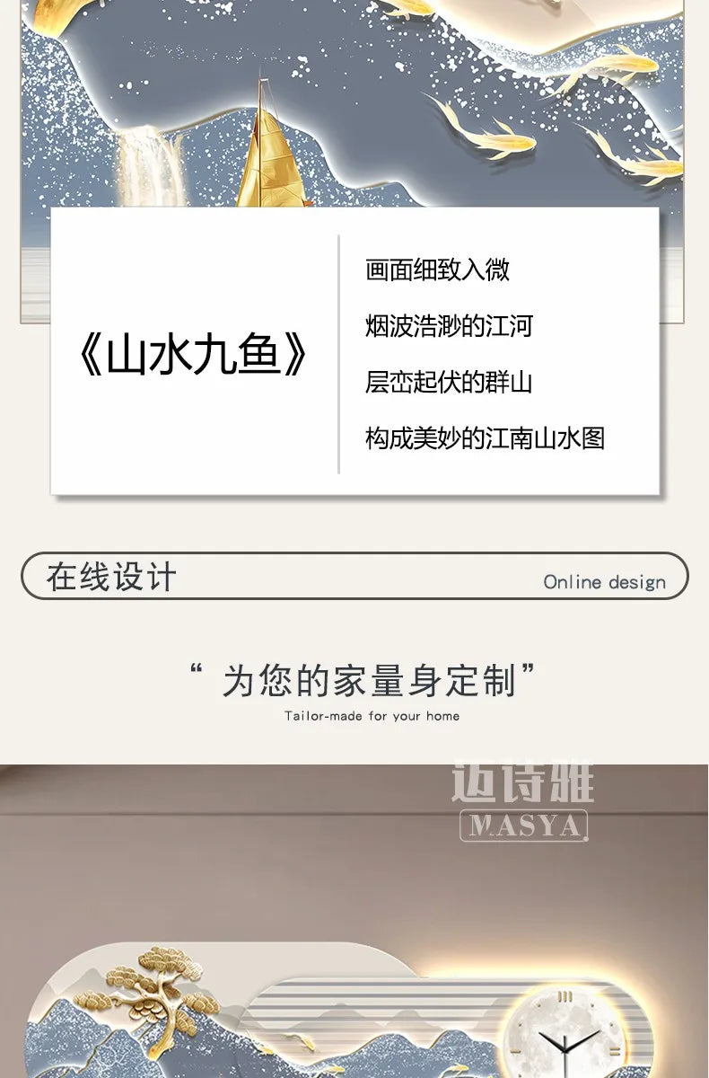 Unique Minimalist Wall Clock Night Light Unique Design Oversized Usa European Wall Clock Kitchen Modern Metal Horloge Decor