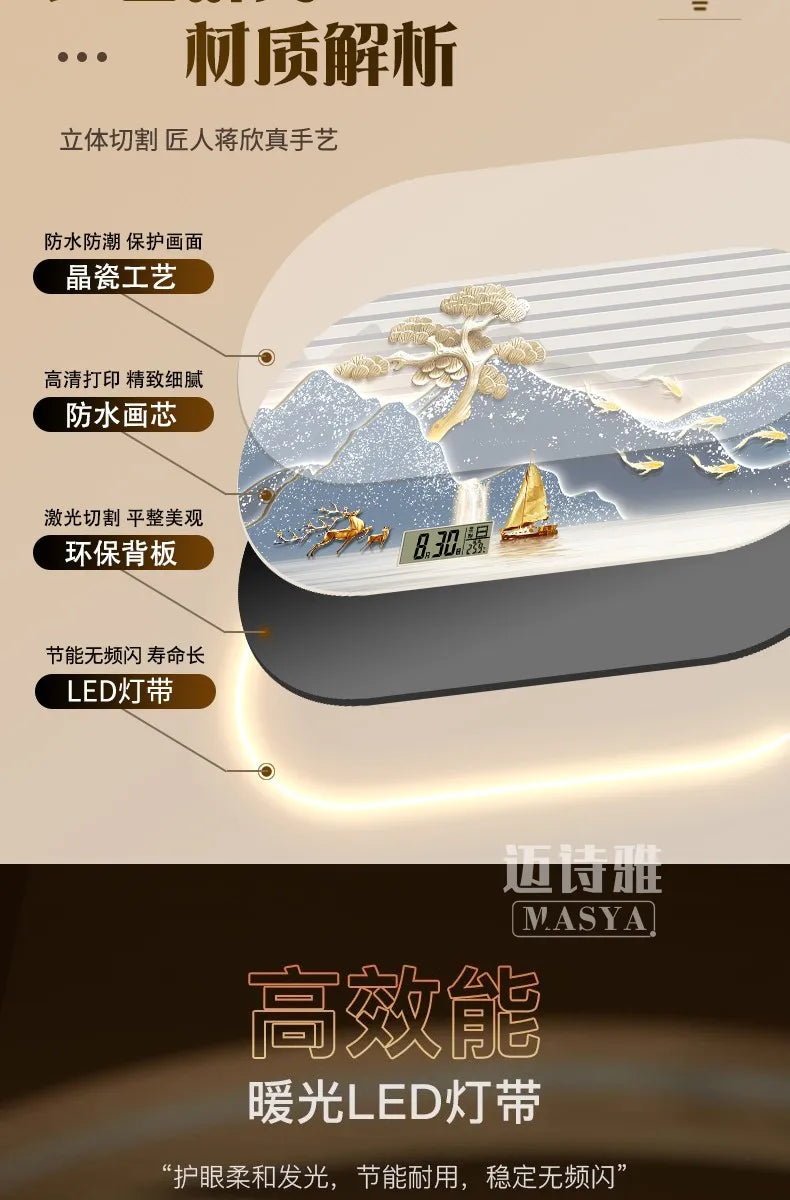 Unique Minimalist Wall Clock Night Light Unique Design Oversized Usa European Wall Clock Kitchen Modern Metal Horloge Decor