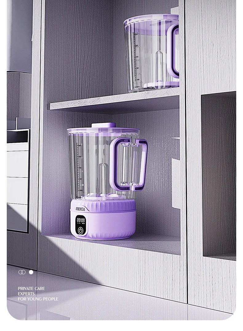 Mini Power Washer 7000 mAh USB Rechargeable for Travel Socks Underwear Underwear Wireless Portable Clothes Washing Cup 2.5L