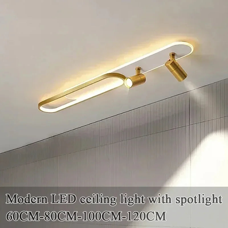 Modern LED Ceiling Spotlight Chandelier Light for Living Room Hallway Aisle Cloakroom Indoor Lighting Fixtures