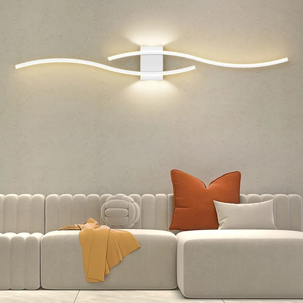 DARHYN Minimalist LED Strip Wall Lamp - Smart Dimmable Modern Wall Light