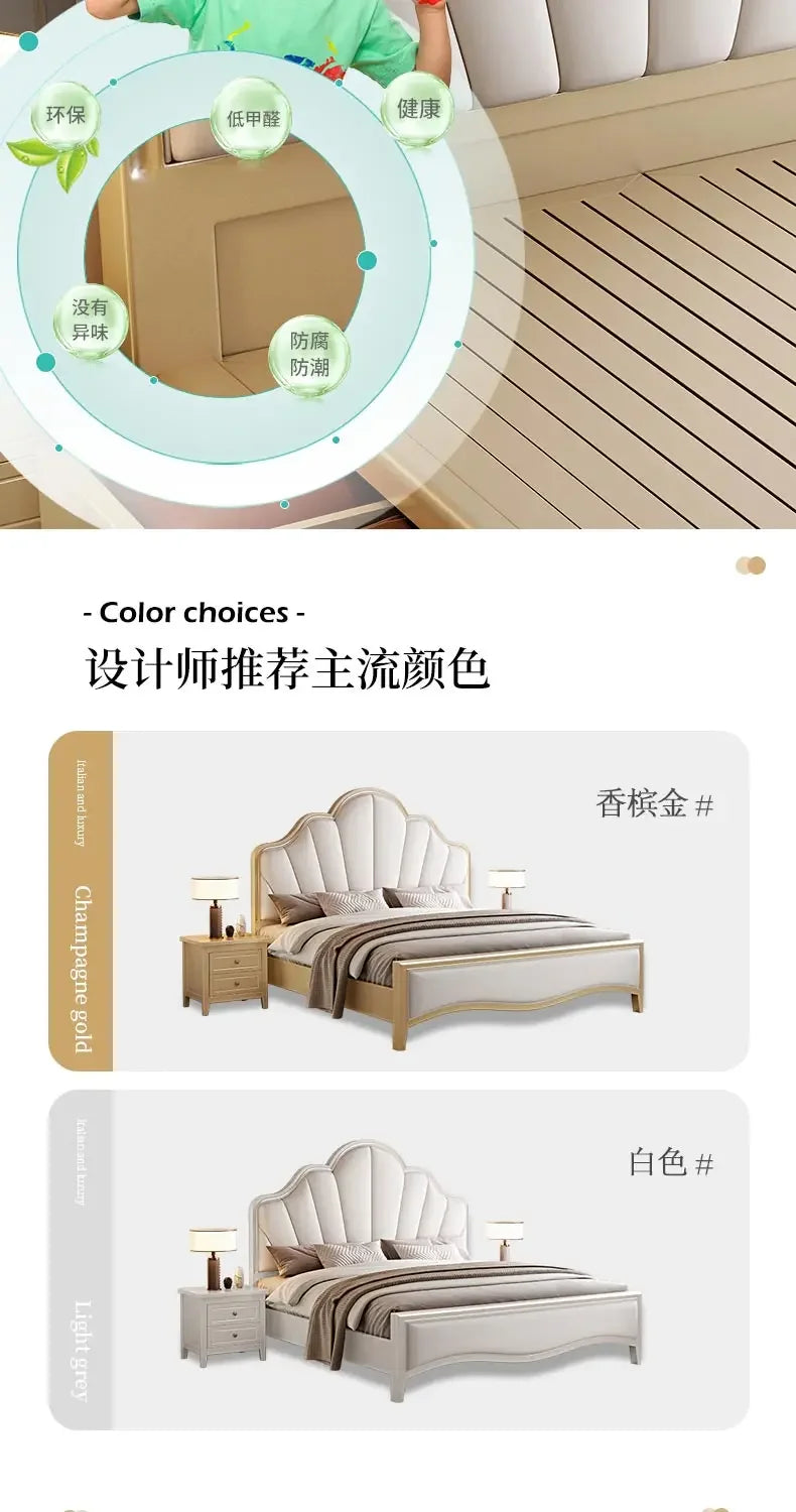 Design Double Bed Frame Sale Wooden Adult Modern Bases Bed Frames Bedroom Headboards Muebles De Dormitorio Home Furniture