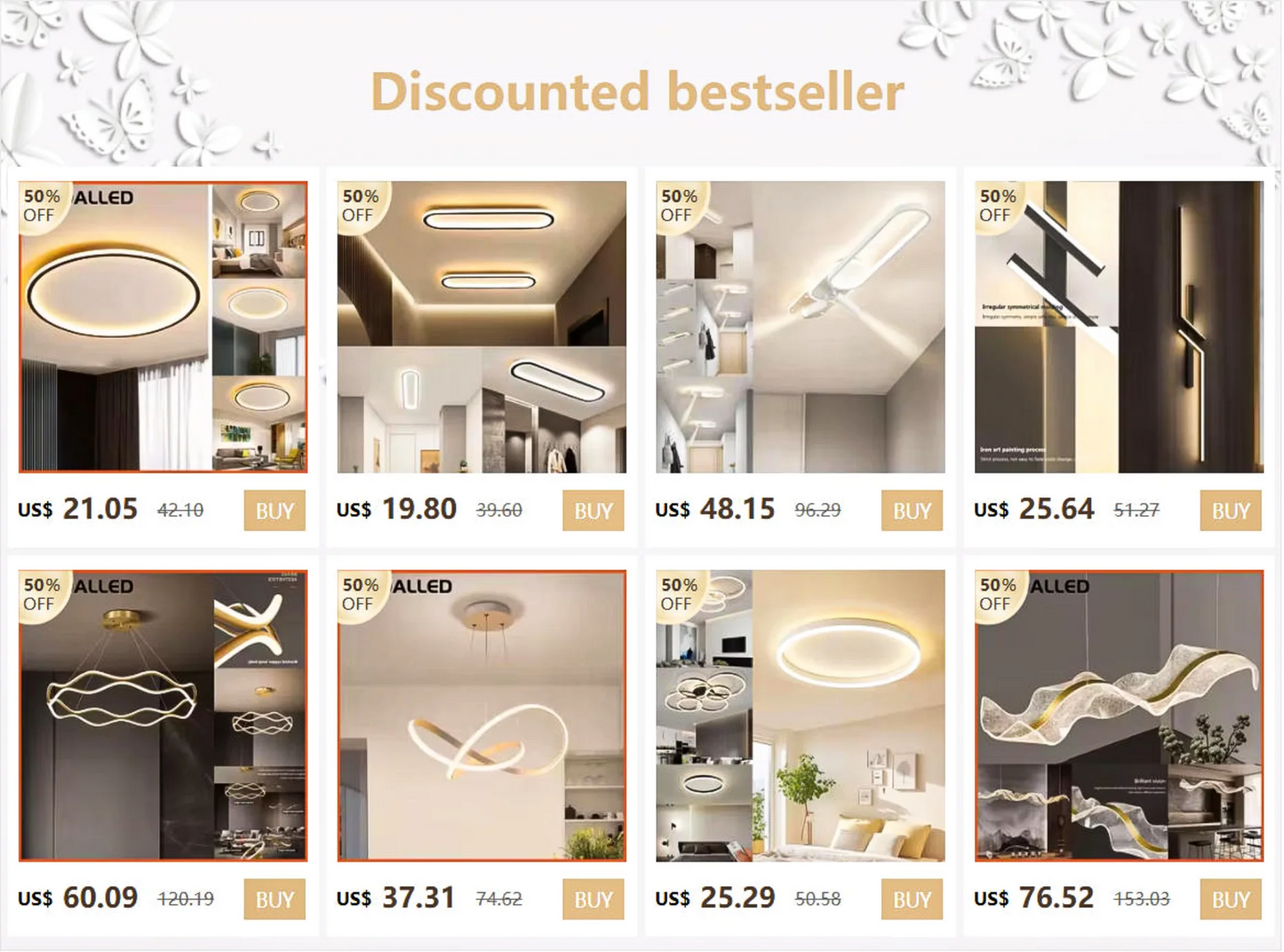 Modern LED Ceiling Spotlight Chandelier Light for Living Room Hallway Aisle Cloakroom Indoor Lighting Fixtures