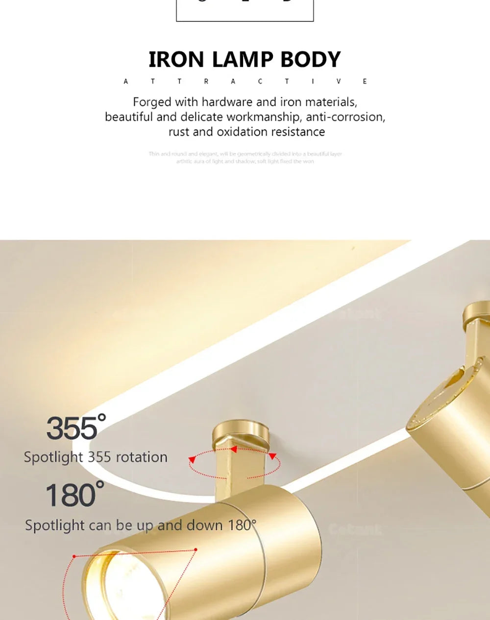 Modern LED Ceiling Spotlight Chandelier Light for Living Room Hallway Aisle Cloakroom Indoor Lighting Fixtures