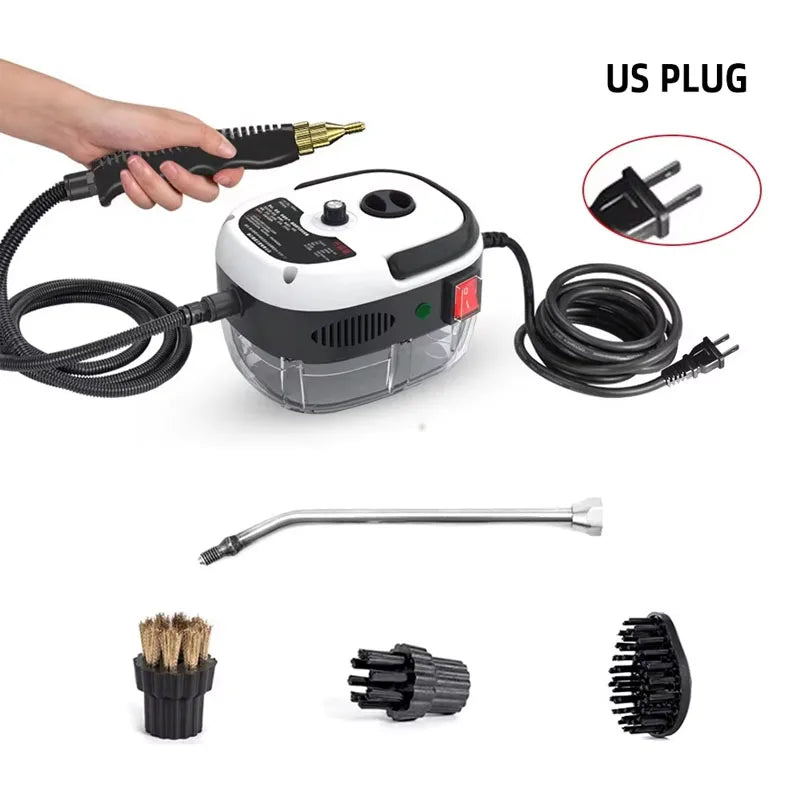 2025 New 1500W handheld steam cleaner Suitable for kitchen Bathroom Air conditioning Steam cleaning tools Portable steam cleaner