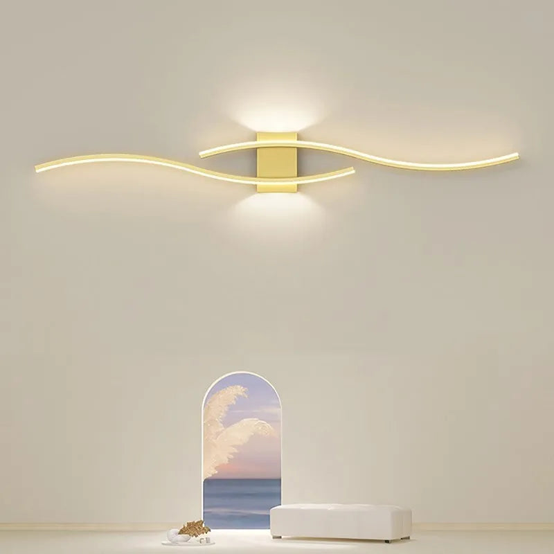 DARHYN Minimalist LED Strip Wall Lamp - Smart Dimmable Modern Wall Light