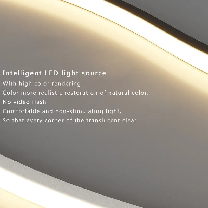 DARHYN Minimalist LED Strip Wall Lamp - Smart Dimmable Modern Wall Light