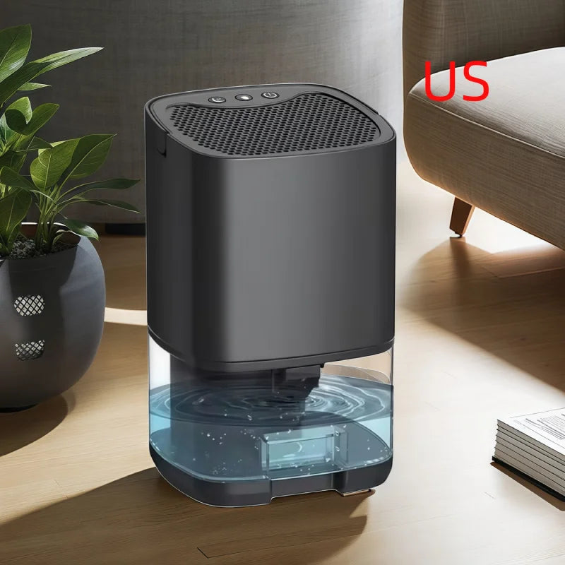 Smart Portable Air Purifier & Dehumidifier - Silent Multi-Function Home Air Treatment Device
