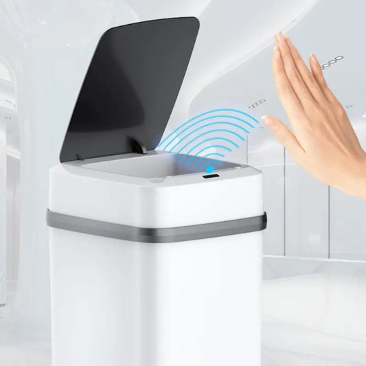 Smart Touchless Trash Can 13L - Motion Sensor Waste Bin