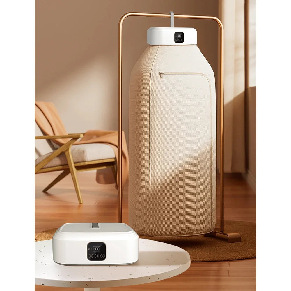 Portable Electric Clothes Dryer - Compact Foldable Mini Dryer for Apartments, Travel & RVs