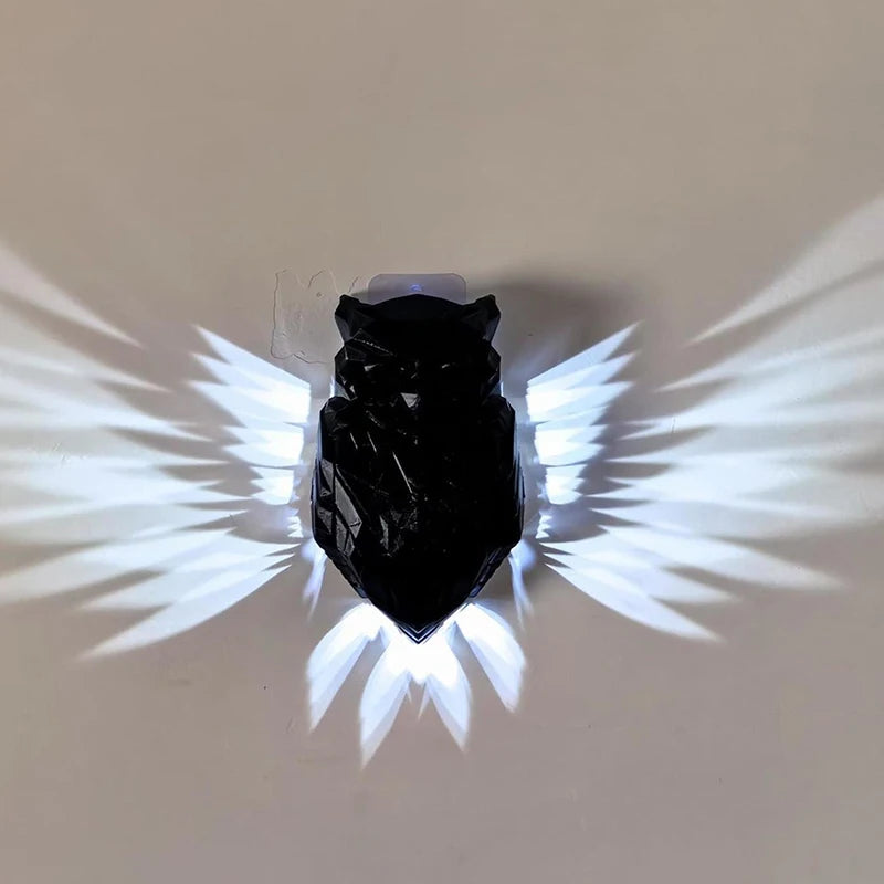 Eagle Wall Lamp – 3D Sculptural Night Light for Home Decor