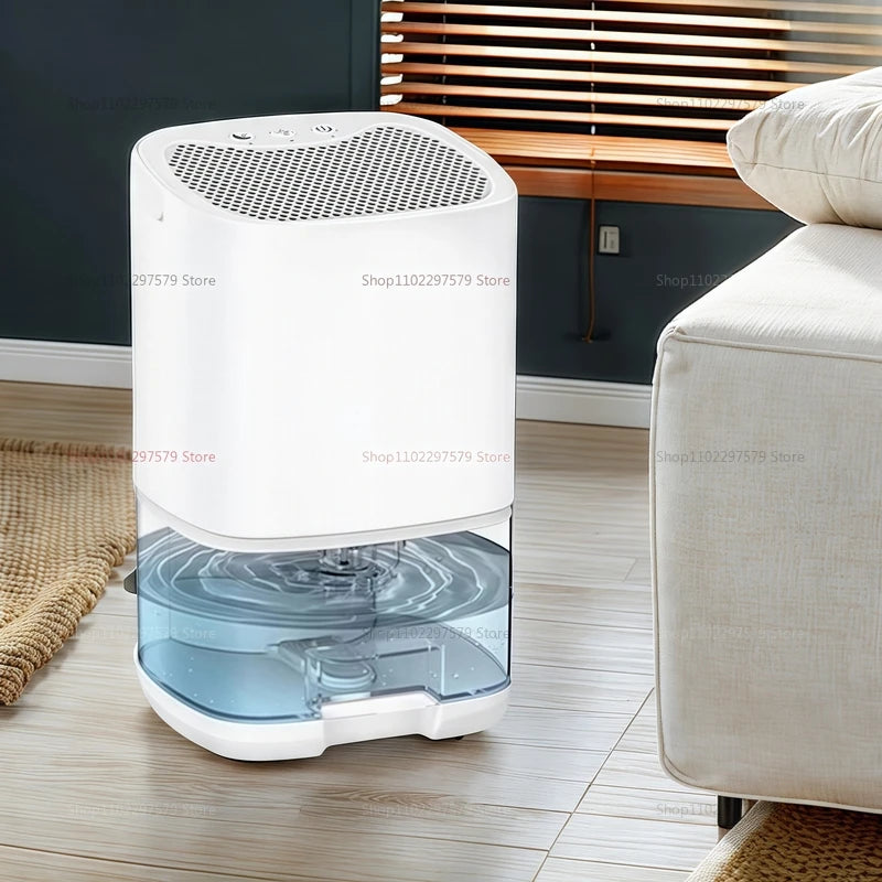 Smart Portable Air Purifier & Dehumidifier - Silent Multi-Function Home Air Treatment Device
