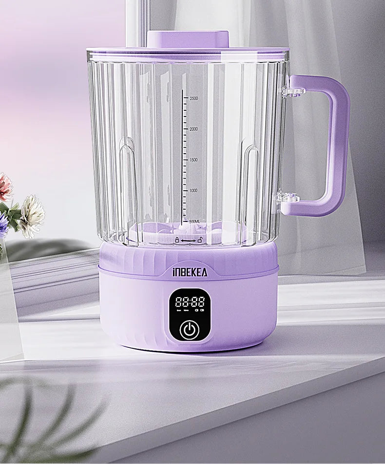 Mini Power Washer 7000 mAh USB Rechargeable for Travel Socks Underwear Underwear Wireless Portable Clothes Washing Cup 2.5L