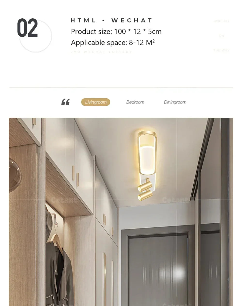 Modern LED Ceiling Spotlight Chandelier Light for Living Room Hallway Aisle Cloakroom Indoor Lighting Fixtures