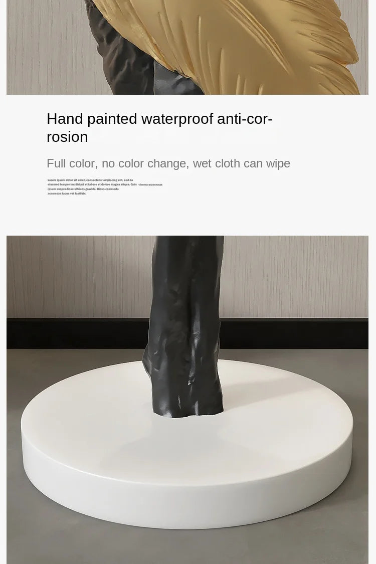 Home Decor Abstract Girl Statues Floor Decor Living Room Large Welcome Sculptures Artistic Ornaments Housewarming Gift Figurines