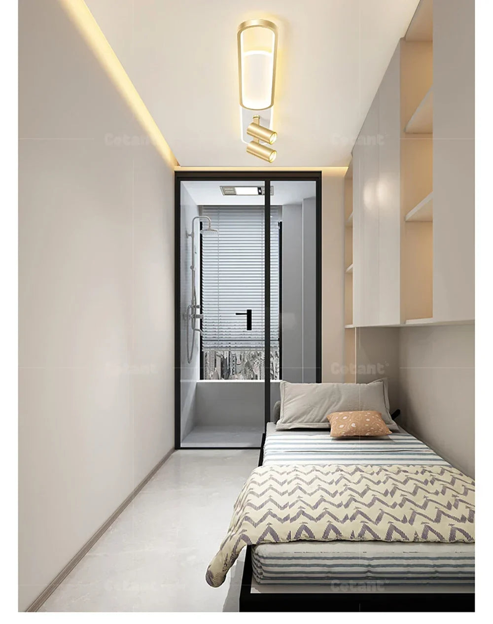 Modern LED Ceiling Spotlight Chandelier Light for Living Room Hallway Aisle Cloakroom Indoor Lighting Fixtures