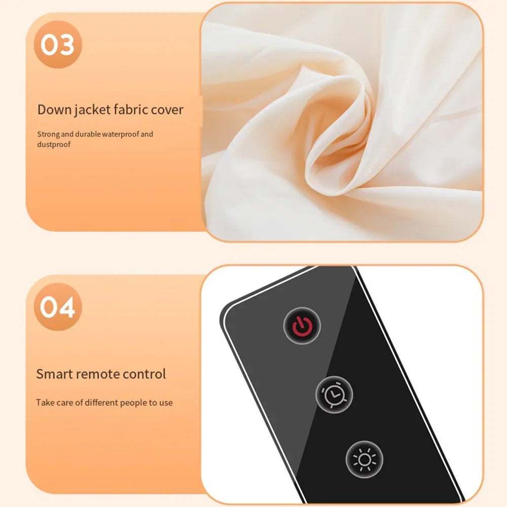 Portable Electric Clothes Dryer - Compact Foldable Mini Dryer for Apartments, Travel & RVs
