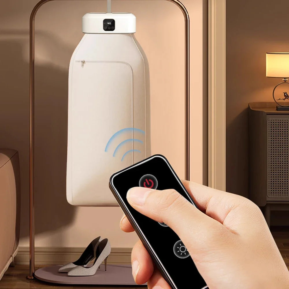Portable Electric Clothes Dryer - Compact Foldable Mini Dryer for Apartments, Travel & RVs