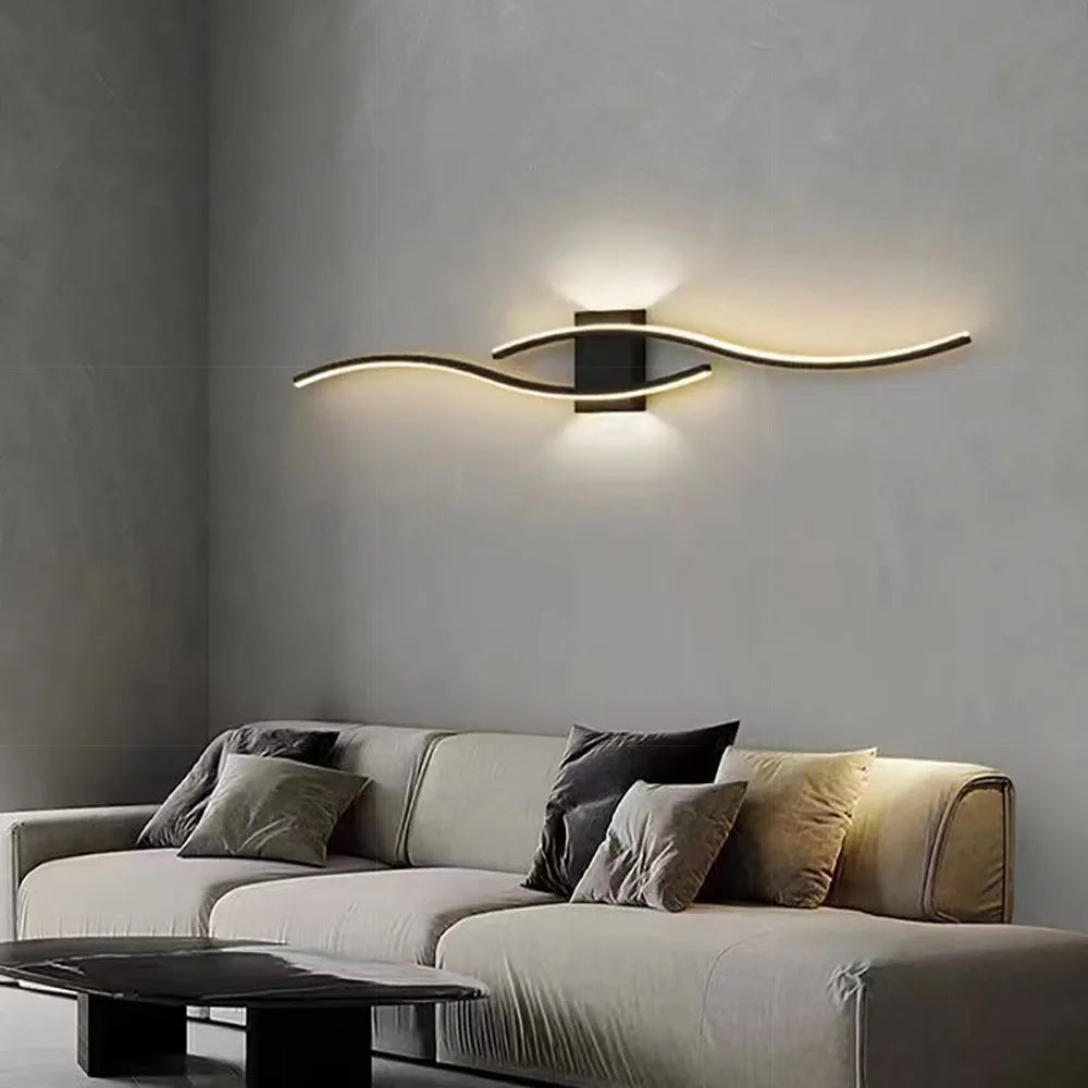 DARHYN Minimalist LED Strip Wall Lamp - Smart Dimmable Modern Wall Light