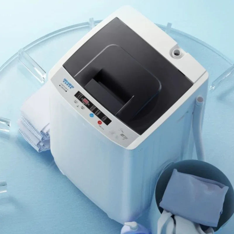 Automatic Washing Machine Large Capacity Household Dormitory Single Pulsator Rental Room  portable washing machine